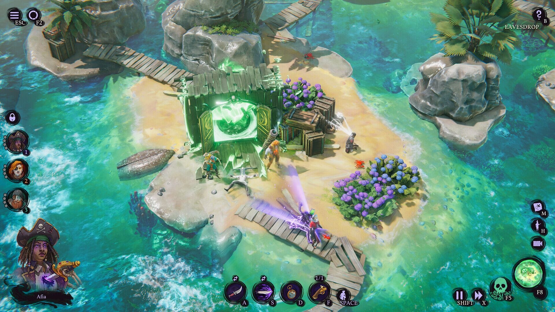 影子诡局：被诅咒的海盗Shadow Gambit The Cursed Crew 免安装Demo绿色中文版[8.63 GB]【B0031】