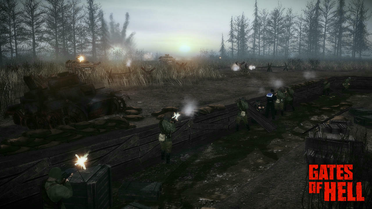 战争号令——地狱之门：东线 Call to Arms：Gates of Hell - Ostfront v1.026.1-新DLC焦土 免安装中文版[48.9GB]【B3765】