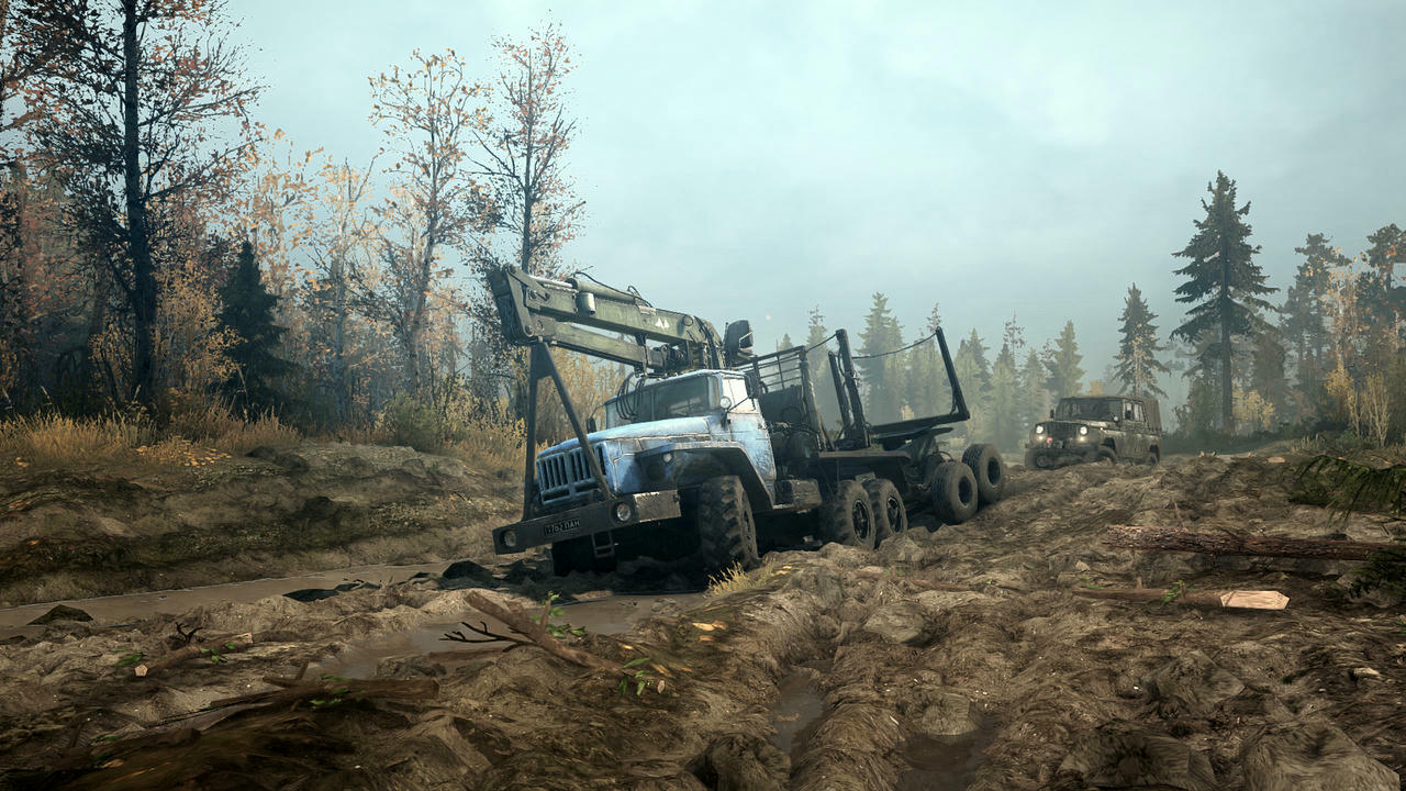旋转轮胎：泥泞奔驰 Spintires：MudRunner Chernobyl Build.20190322-整合Old-timers DLC+v1.4.1-整合切尔诺贝利DLC+Build.20181012-整合山谷DLC 免安装中文版[4.86GB]【B3878】