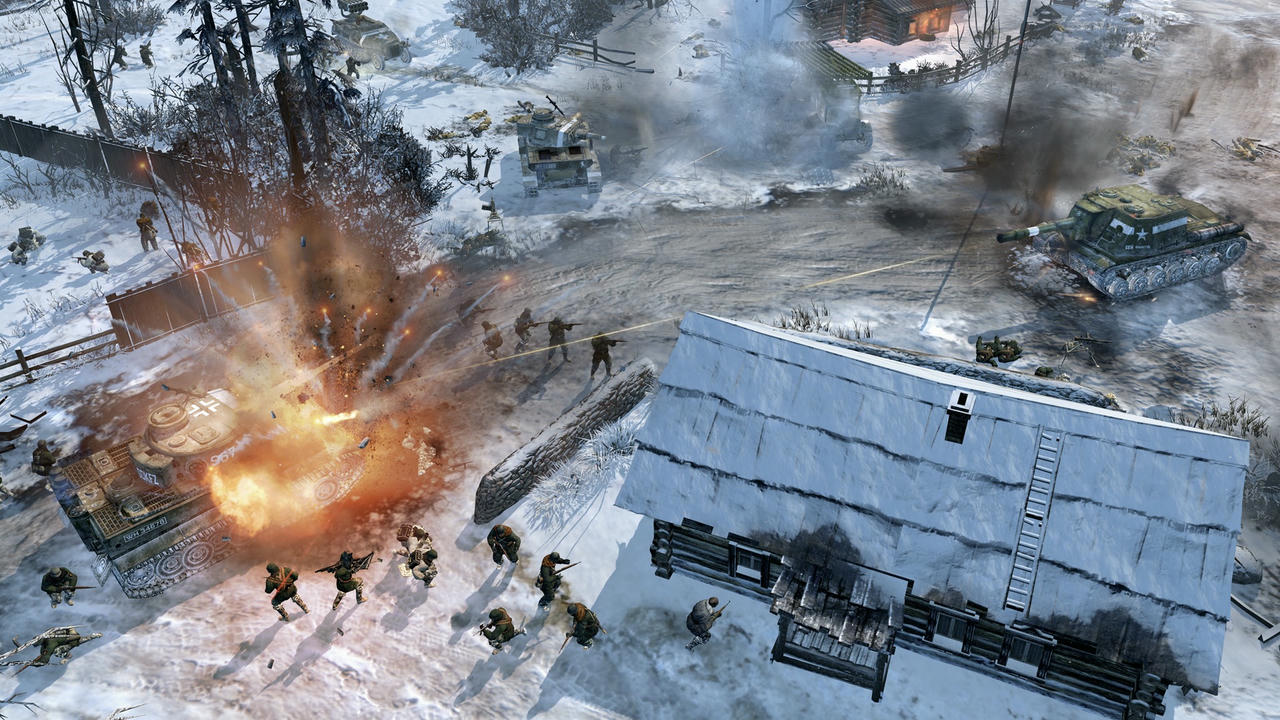 【B6156】英雄连2 Company of Heroes 2：Master Collection v4.0.24336.0.20220624-支持联机 免安装英文版[41.5GB]